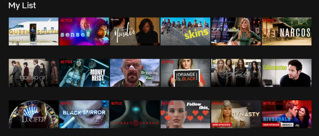 Lista mea Netflix