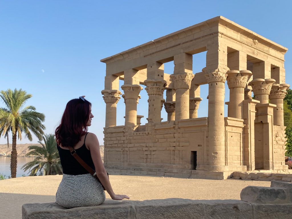 Temple of Philae near Aswan on the Nile River