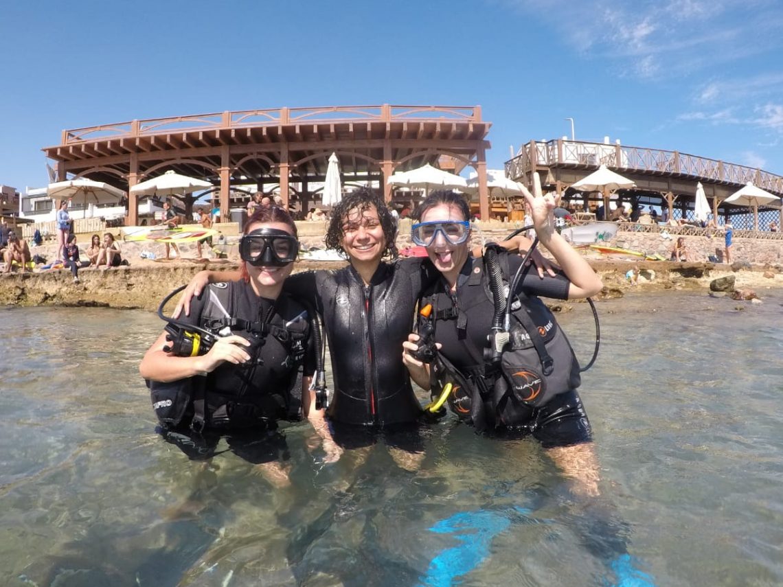 Scuba diving at Red Sea