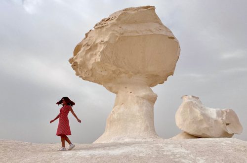 Limestone in White Desert